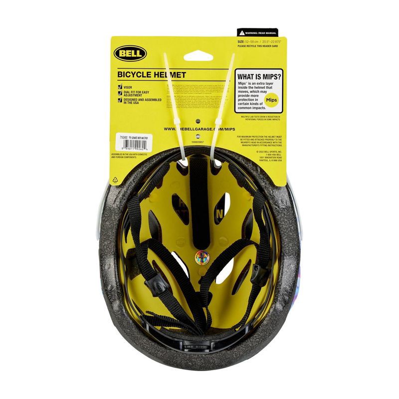 slide 9 of 9, Bell Granite MIPS Youth Bike Helmet - Purple/White, 1 ct