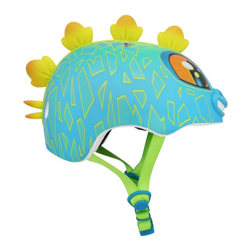 slide 4 of 10, Raskullz Stego Hawk Child Helmet - Blue/Yellow, 1 ct