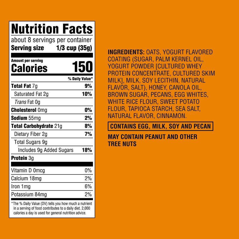 slide 4 of 4, Honey Pecan Drizzled Granola Clusters - 10oz - Good & Gather™, 10 oz