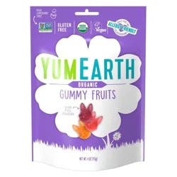 YumEarth Easter Bunny Gummy Fruits - 4oz