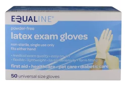 Equaline Latex Glove Powder Free