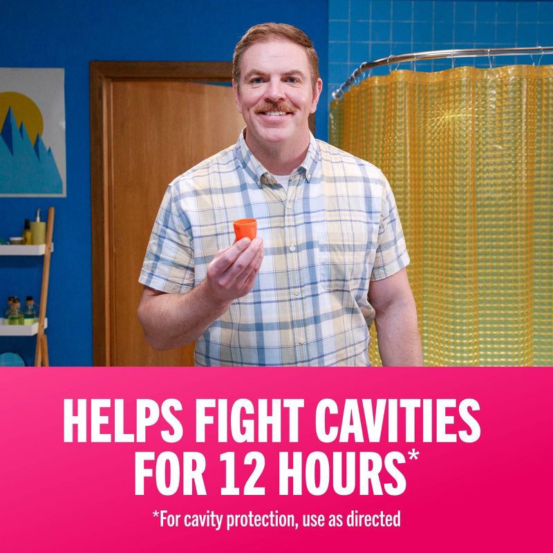 slide 5 of 10, TheraBreath Anticavity Fluoride Mouthwash - Sparkle Mint - Trial Size - 3 fl oz, 3 fl oz