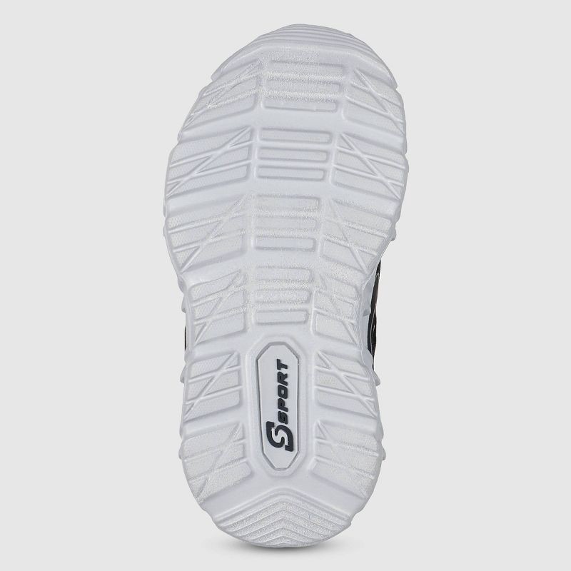slide 4 of 5, S Sport By Skechers Toddler Jarrod Sneakers - Black 9T: Light Up, Hook & Loop Closure, Cushioned Insole, 1 ct