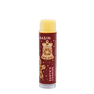 slide 1 of 1, Basin Santa's Cookies Lip Balm, 0.8 oz