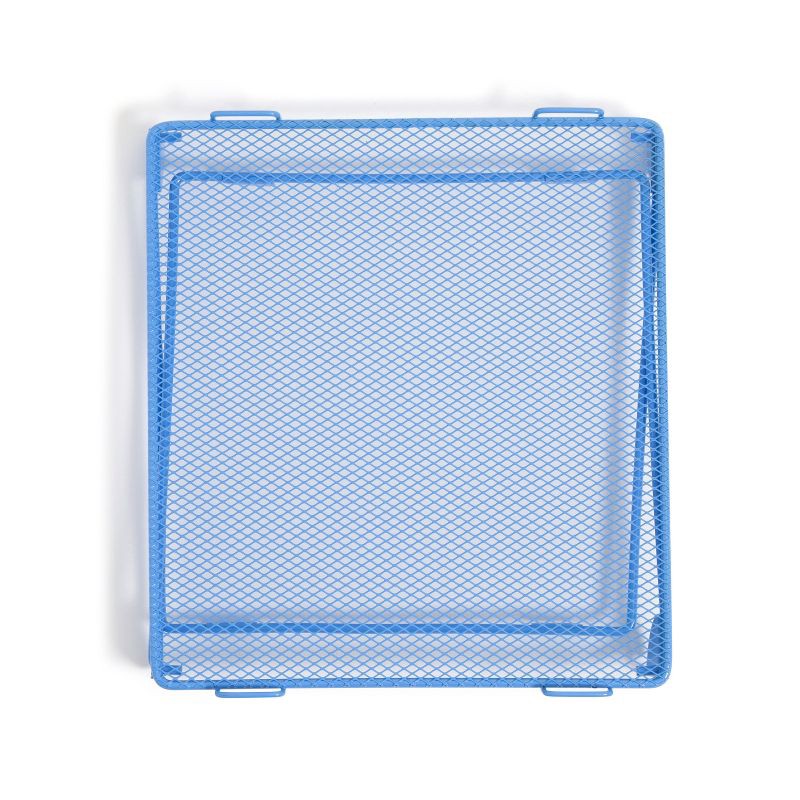 slide 4 of 8, U Brands 5ct Locker Kit w Shelf Hyper Prep Blue, 5 ct