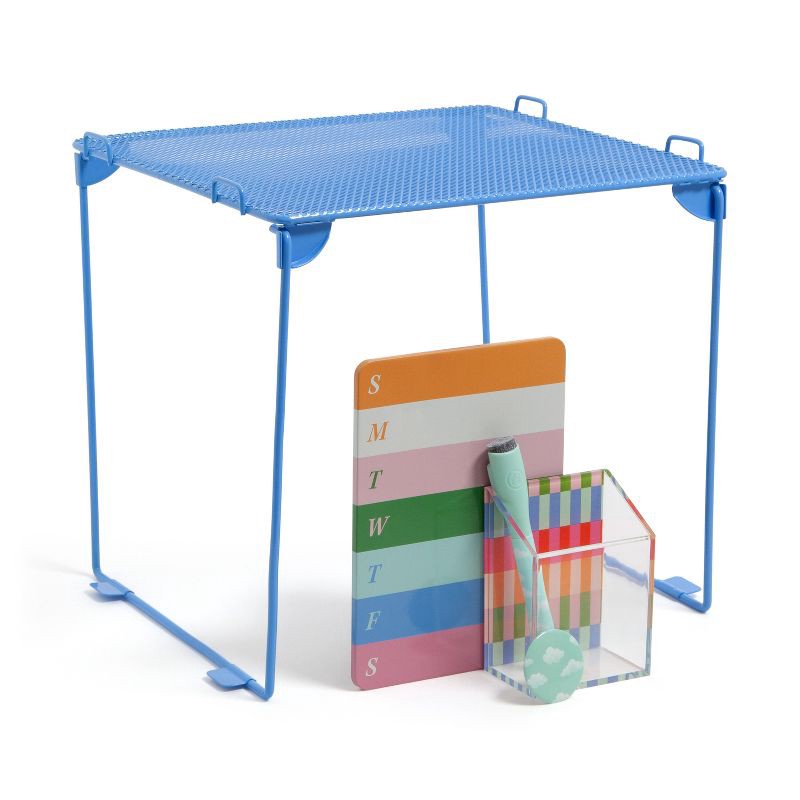 slide 1 of 8, U Brands 5ct Locker Kit w Shelf Hyper Prep Blue, 5 ct