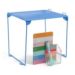 U Brands 5ct Locker Kit w Shelf Hyper Prep Blue