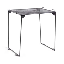 U Brands 12" Mesh Locker Shelf Dusty Black