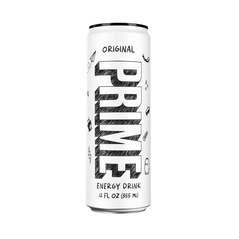 slide 1 of 4, Prime Hydration Prime Original Energy Drink - 12 fl oz Can, 12 fl oz