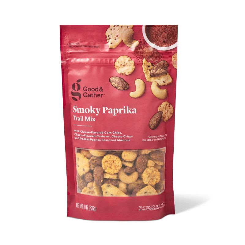 slide 1 of 3, Smoky Paprika Trail Mix - 8oz - Good & Gather™, 8 oz