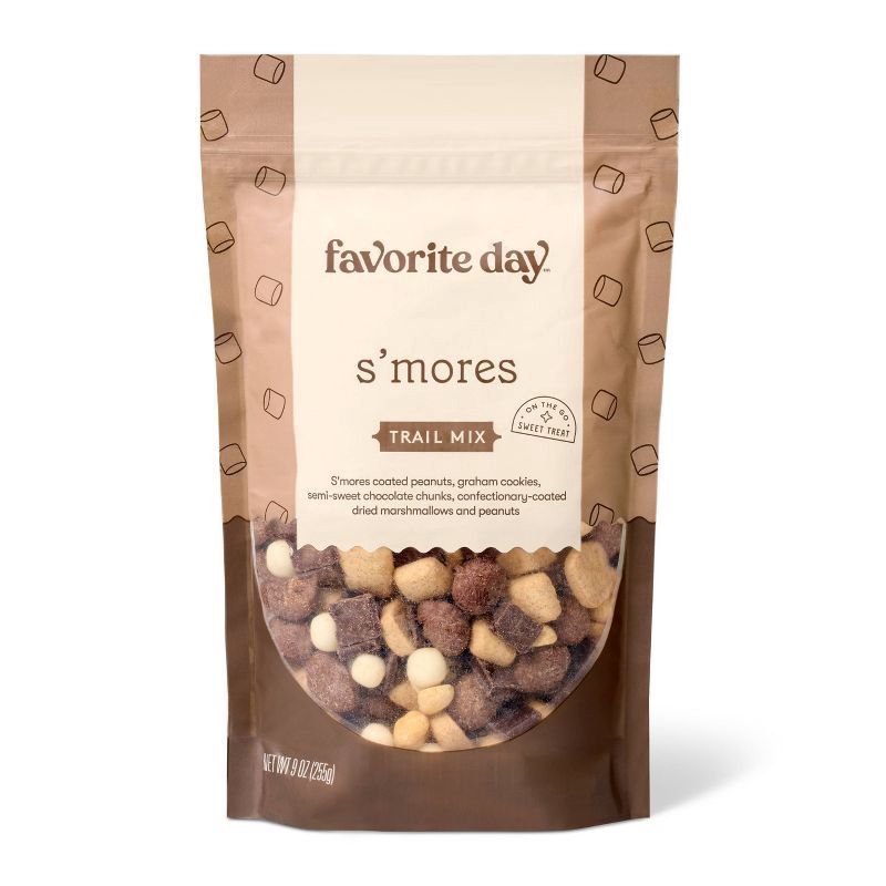 slide 1 of 3, S'mores Trail Mix - 9oz - Favorite Day™, 9 oz