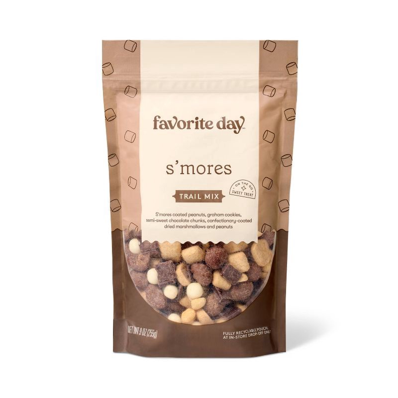 slide 1 of 3, S'mores Trail Mix - 9oz - Favorite Day™, 9 oz