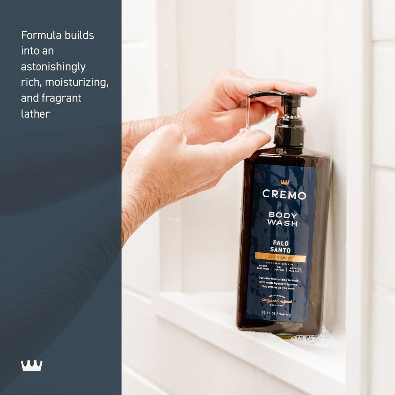 slide 5 of 7, Cremo Palo Santo Body Wash - 32 fl oz, 32 fl oz