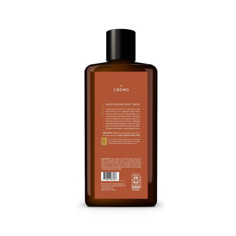 slide 2 of 7, Cremo Golden Amber Body Wash - 16 fl oz, 16 fl oz