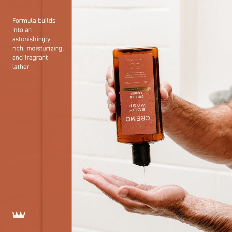 slide 5 of 7, Cremo Golden Amber Body Wash - 16 fl oz, 16 fl oz