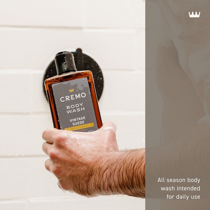 slide 6 of 7, Cremo Vintage Suede Body Wash - 32 fl oz, 32 fl oz