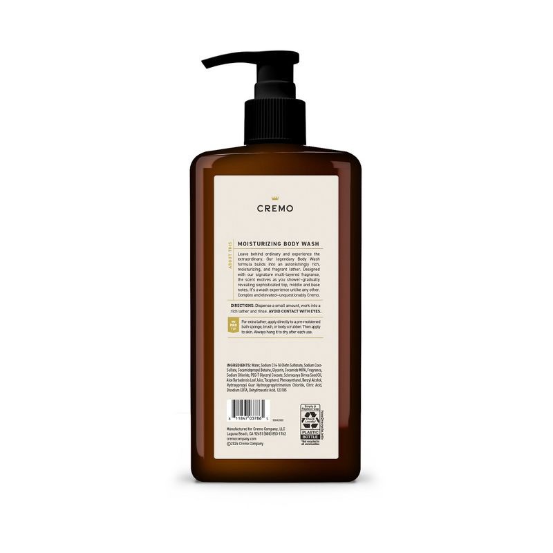 slide 2 of 7, Cremo Italian Bergamot Body Wash - 32 fl oz, 32 fl oz