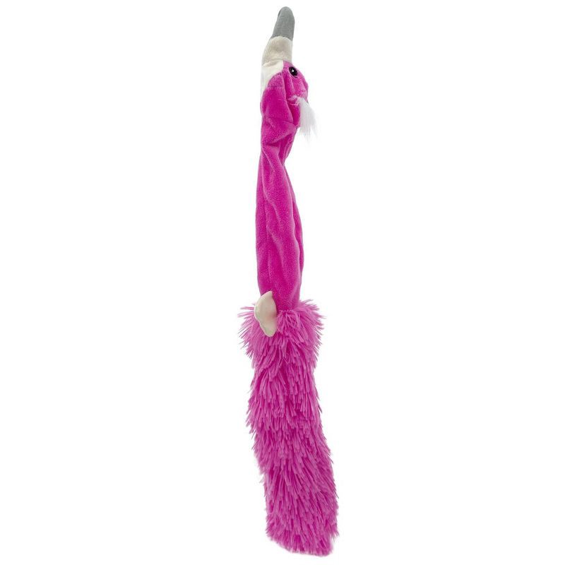 slide 3 of 3, Multipet Empty Nester Bird Unstuffed Dog Toy - Pink - 20", 1 ct