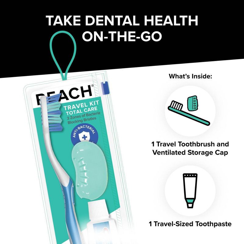 slide 2 of 6, Reach Toothcare Set - Trial Size - 2ct, 2 ct