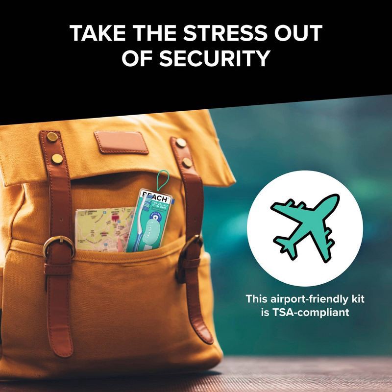 slide 3 of 6, Reach Toothcare Set - Trial Size - 2ct, 2 ct