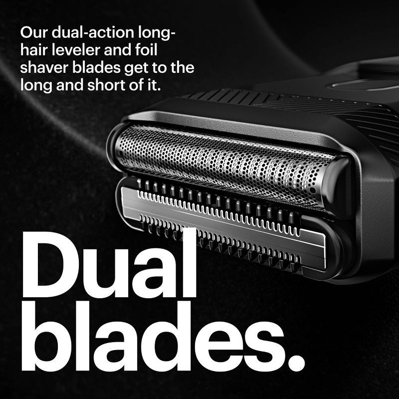 slide 6 of 12, Manscaped The Handyman Compact Face Shaver, Portable SkinSafe Men's Travel Facial Hair Electric Razor, 1 ct