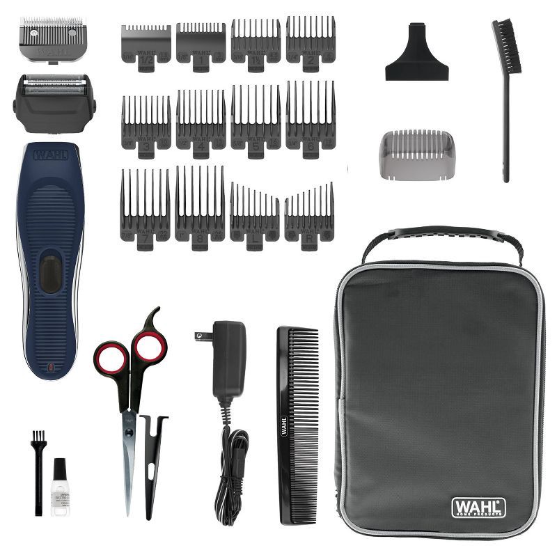 slide 3 of 4, Wahl Clip & Shave 2 in 1 Cordless Rechargeable Hair Clipper and Electric Shaver for Men for Head, Face & Body, 1 ct