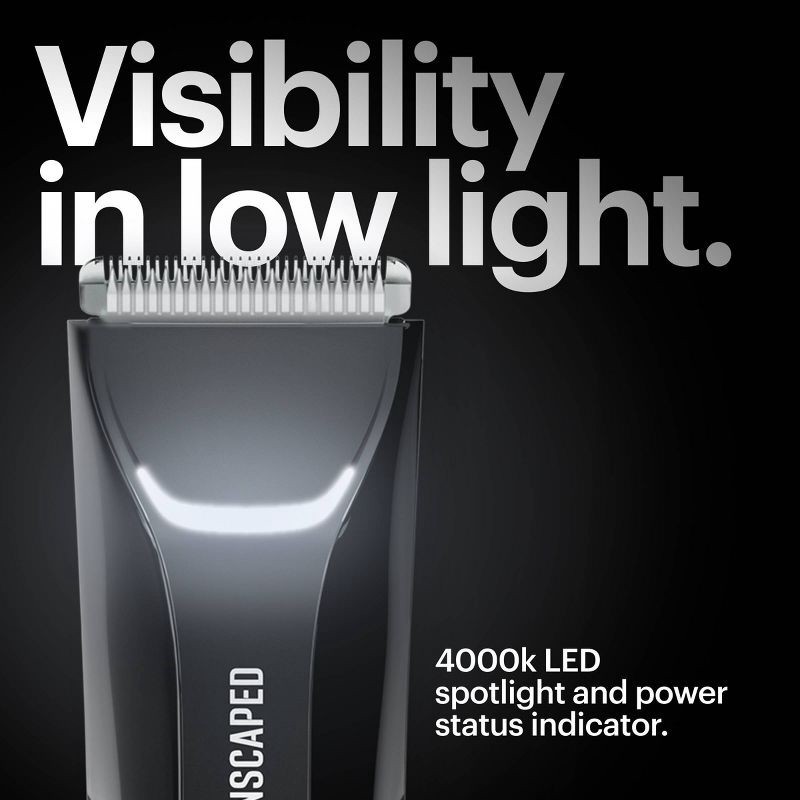 slide 8 of 13, MANSCAPED The Lawn Mower 4.0 Pro Essentials Kit, SkinSafe Electric Groin and Body Hair Trimmer, Men's Grooming Gift Set, 1 ct