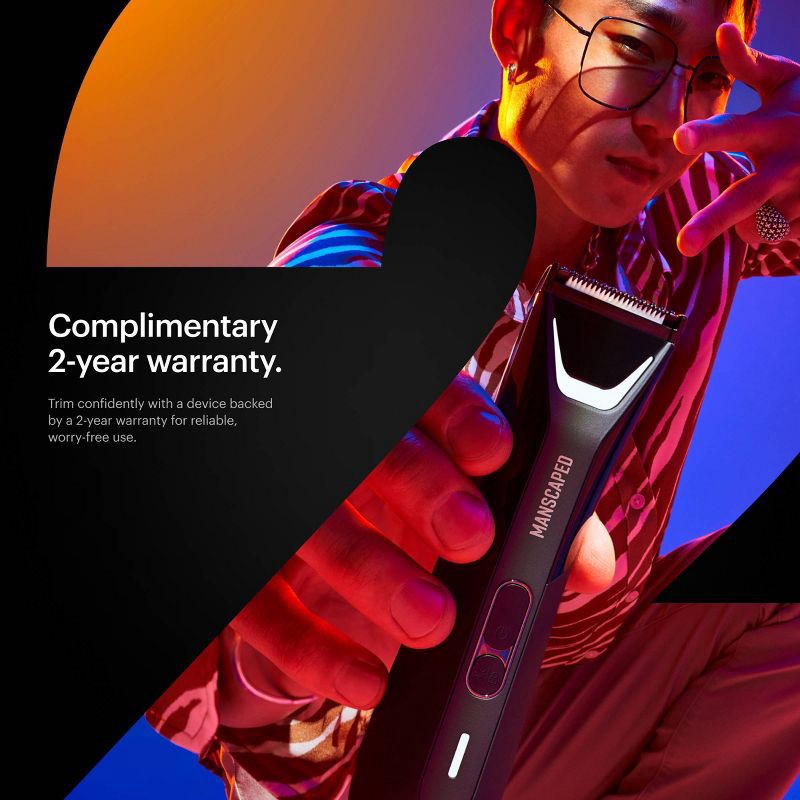 slide 7 of 13, Manscaped The Lawn Mower 5.0 Ultra Essentials Kit, SkinSafe Electric Groin and Body Hair Trimmer, Men's Grooming Gift Set, 1 ct