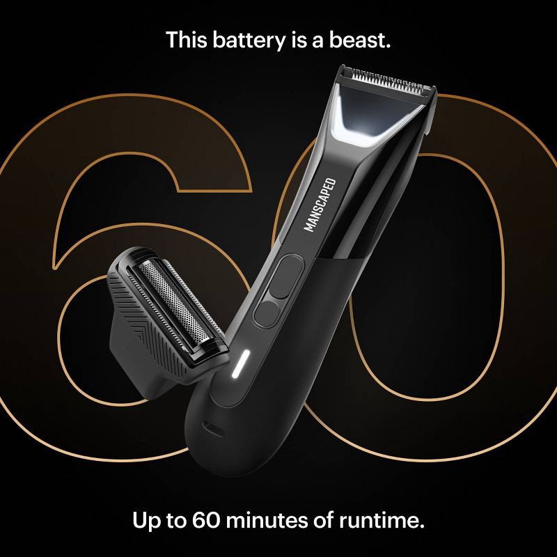 slide 9 of 13, Manscaped The Lawn Mower 5.0 Ultra Essentials Kit, SkinSafe Electric Groin and Body Hair Trimmer, Men's Grooming Gift Set, 1 ct