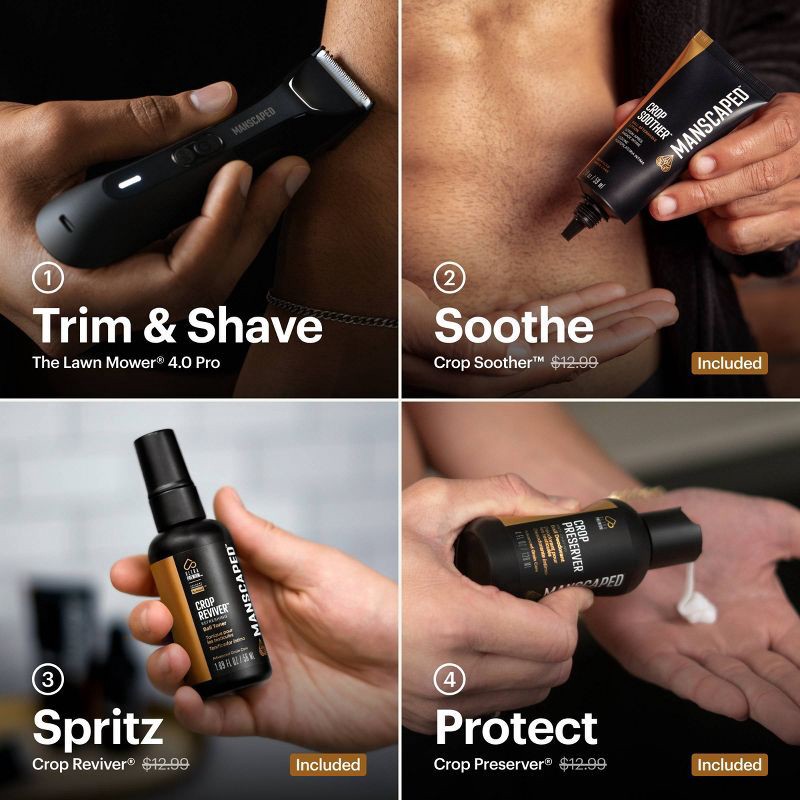 slide 5 of 13, Manscaped Lawn Mower 4.0 Pro Refined Kit, 1 ct