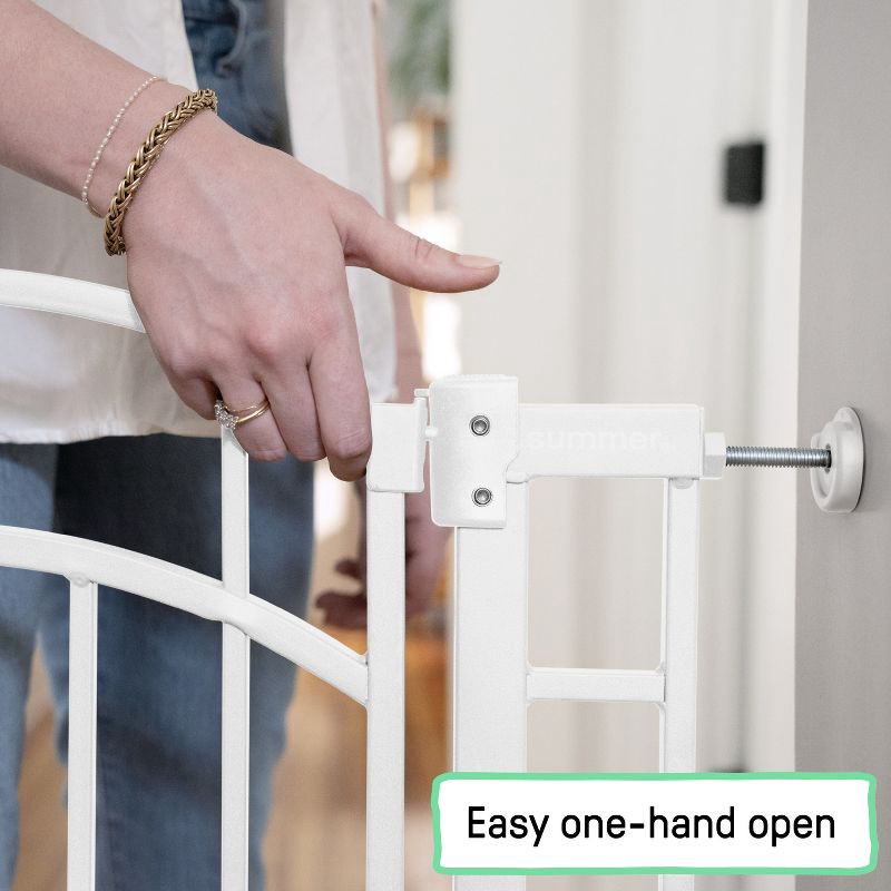 slide 6 of 16, Summer by Ingenuity The Doorway 48W Series Baby and Dog Gate – White, 1 ct