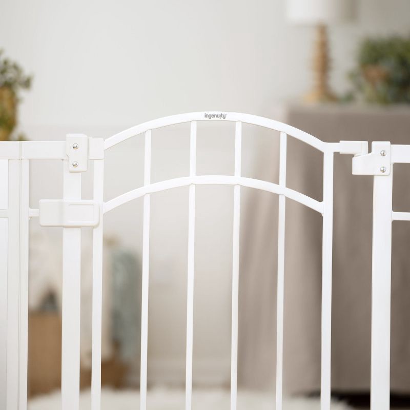 slide 11 of 16, Summer by Ingenuity The Doorway 48W Series Baby and Dog Gate – White, 1 ct