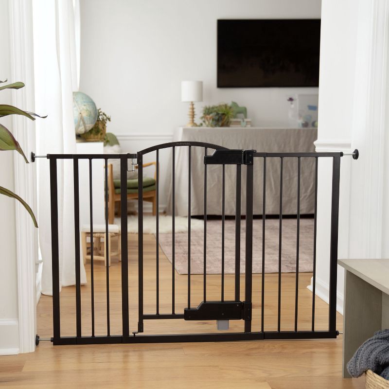 slide 1 of 12, Summer by Ingenuity The Thruway 52W Series with Glide Open - Espresso Gate, 1 ct