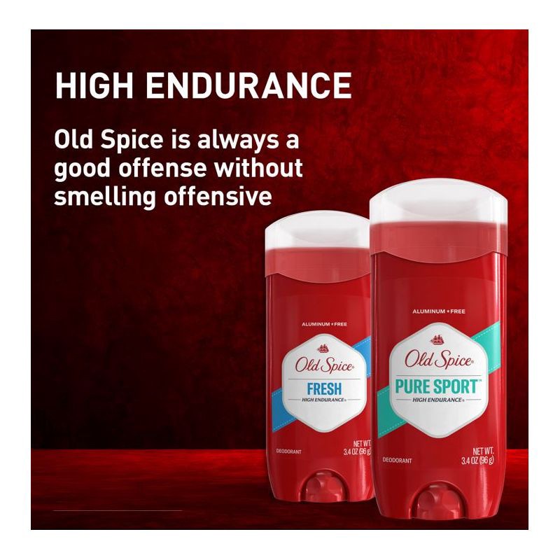 slide 6 of 7, Old Spice High Endurance Deodorant for Men - 3.4oz/2pk, 2 ct; 3.4 oz