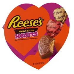 Reese's Reeses Valentines Milk Chocolate Peanut Butter Hearts Candy Heart Box