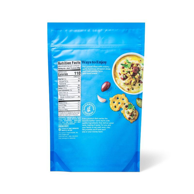 slide 2 of 4, Pretzel Slims - 8oz - Good & Gather™, 8 oz