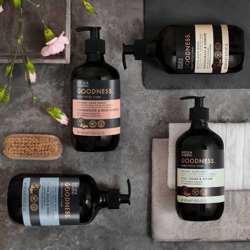slide 5 of 6, Baylis & Harding Goodness Hand Wash - Tonka Bean & Neroli - 16.9 fl oz, 16.9 fl oz