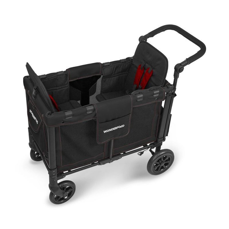 slide 4 of 9, WONDERFOLD W2 Original Stroller with Snack Tray, 1 ct