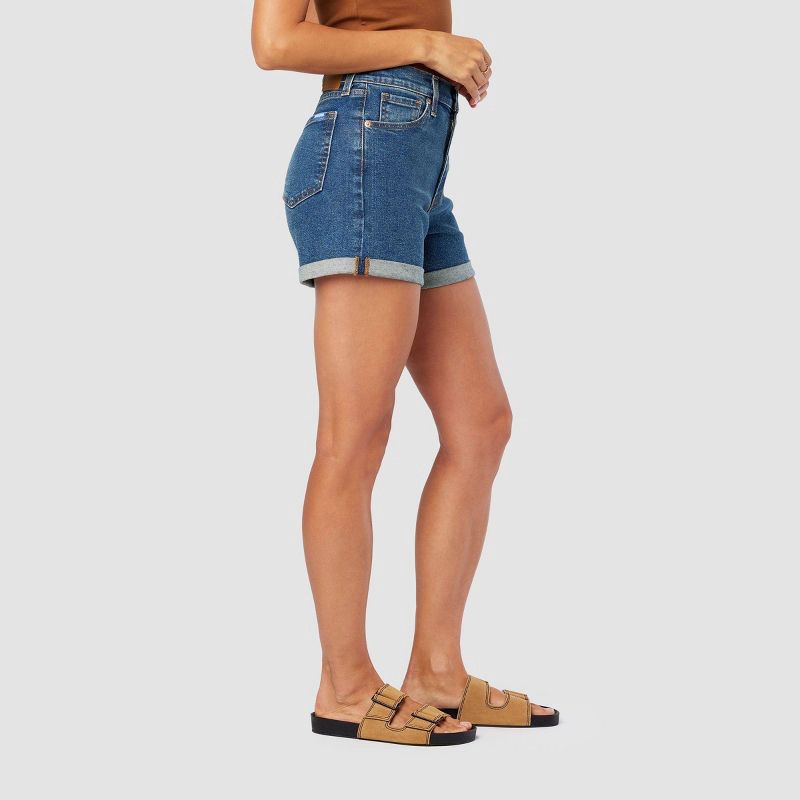 slide 2 of 3, DENIZEN from Levi's DENIZEN® from Levi's® Women's Vintage High-Rise 3" Jean Shorts - Aqua Rhythm 12, 1 ct
