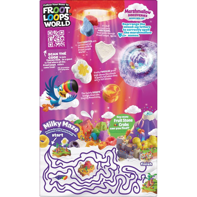slide 7 of 11, Kellogg's Froot Loops With Marshmallow Breakfast Cereal - 16.2 oz, 16.2 oz