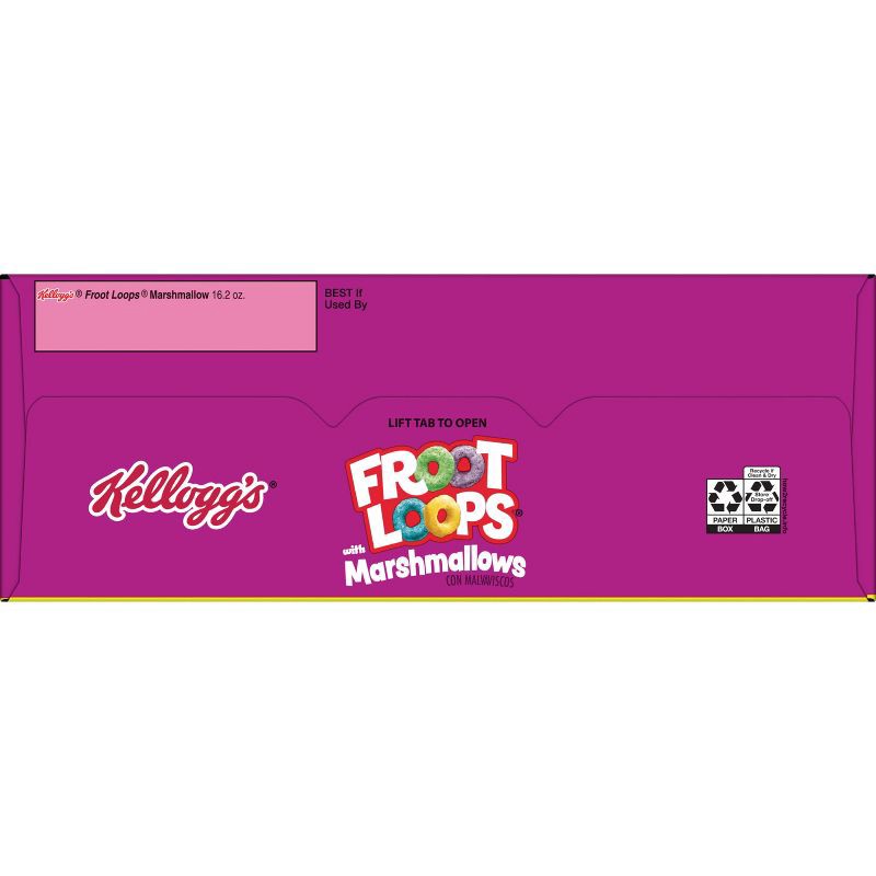 slide 10 of 11, Kellogg's Froot Loops With Marshmallow Breakfast Cereal - 16.2 oz, 16.2 oz