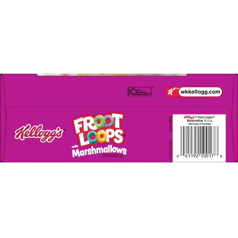 slide 11 of 11, Kellogg's Froot Loops With Marshmallow Breakfast Cereal - 16.2 oz, 16.2 oz