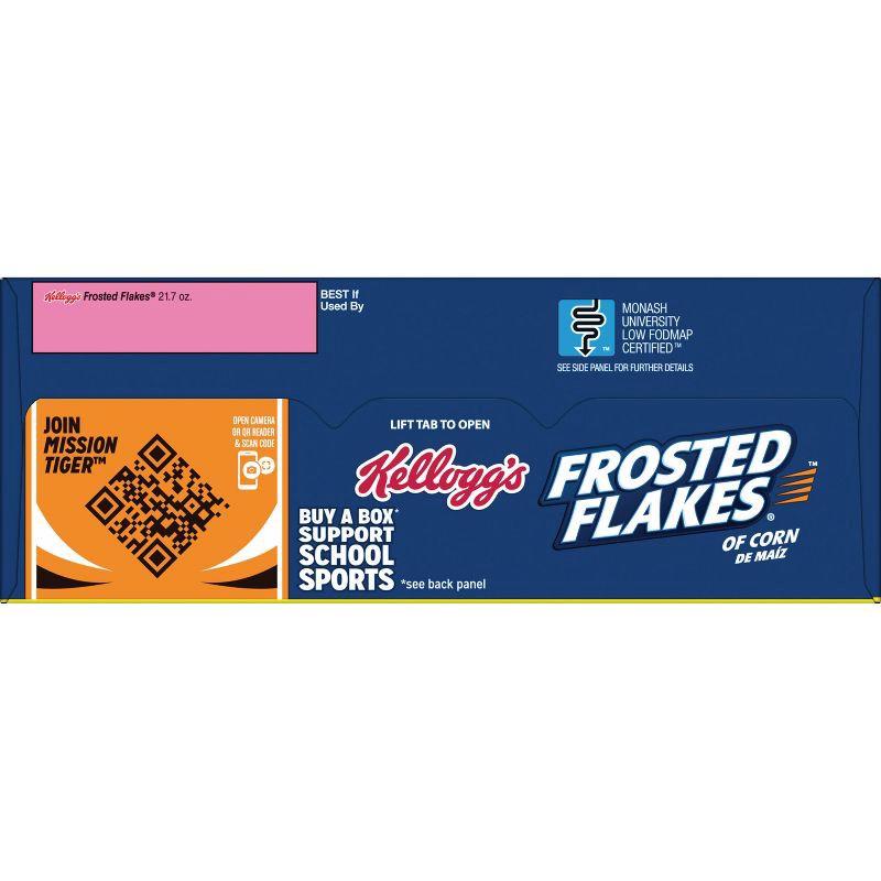 slide 10 of 12, Kellogg's Frosted Flakes Breakfast Cereal - 21.7oz, 21.7 oz