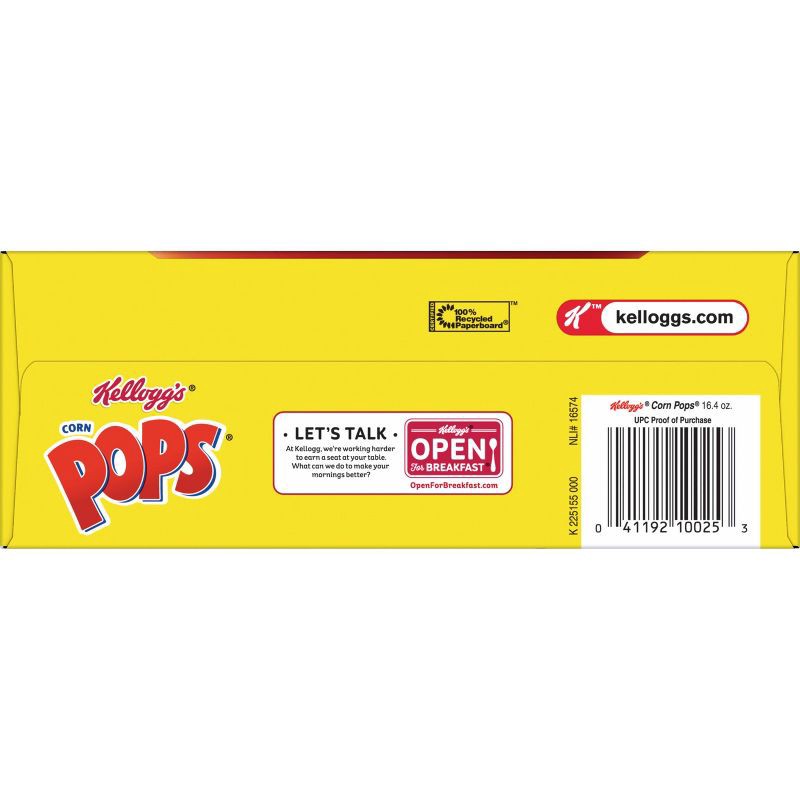 slide 7 of 10, Kellogg's Corn Pops Breakfast Cereal - 16.4oz, 16.4 oz