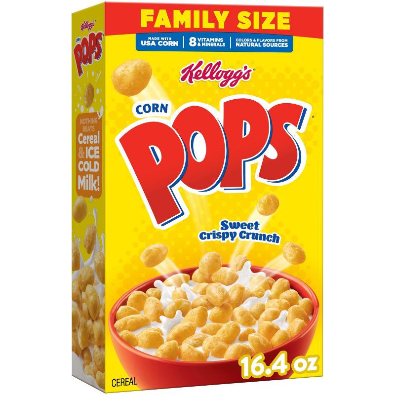 slide 1 of 11, Kellogg's Corn Pops Breakfast Cereal - 16.4oz, 16.4 oz