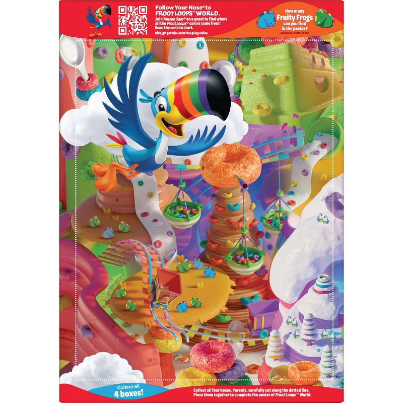slide 7 of 12, Kellogg's Froot Loops Breakfast Cereal - 8.9oz, 8.9 oz