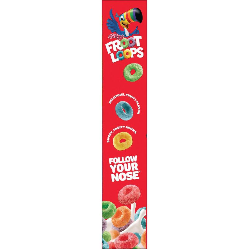 slide 8 of 12, Kellogg's Froot Loops Breakfast Cereal - 8.9oz, 8.9 oz