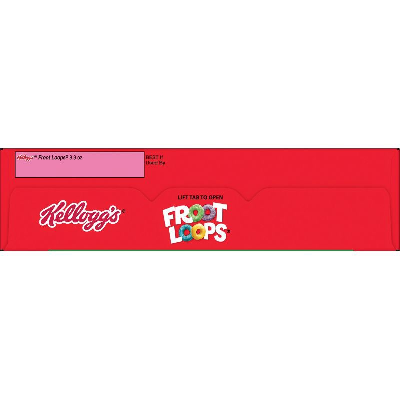 slide 10 of 12, Kellogg's Froot Loops Breakfast Cereal - 8.9oz, 8.9 oz