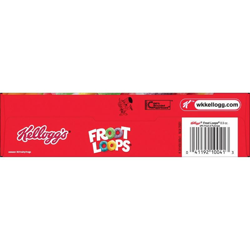 slide 11 of 12, Kellogg's Froot Loops Breakfast Cereal - 8.9oz, 8.9 oz