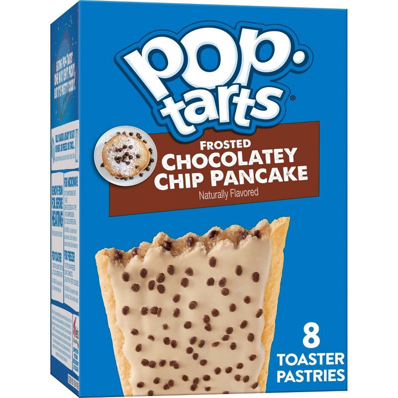 slide 1 of 8, Pop-Tarts Frosted Chocolatey Chip Pancake Pastries - 8ct / 13.5oz, 8 ct; 13.5 oz